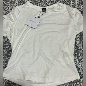 Shien white basic top